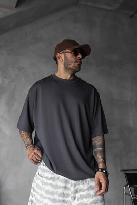 Black Island - Basic Oversize Antra Intense T-shirt 1708 (1)