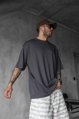 Basic Oversize Antra Intense T-shirt 1708 - Thumbnail (3)