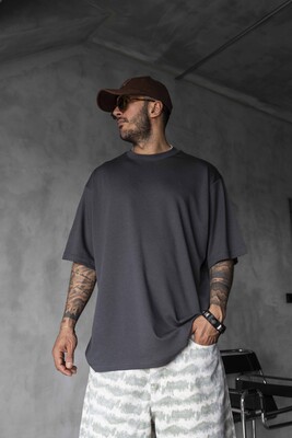 Basic Oversize Antra Intense T-shirt 1708 - Thumbnail (2)