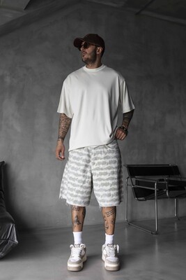 Black Island - Basic Oversize OffWhite Intense T-shirt 1708