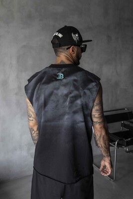 Black Island Printed Black Singlet 1888 - Thumbnail (3)
