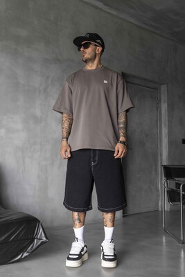 Black Island - Black Island Printed Brown T-shirt 1870