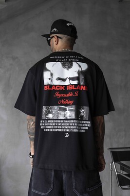 Black Island - Black Island Printed T-shirts Black 1876 (1)
