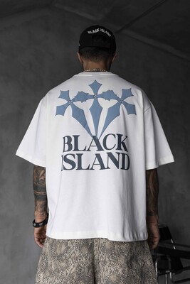 Black Island - Black Island Printed Washed T-shirts 1868 (1)