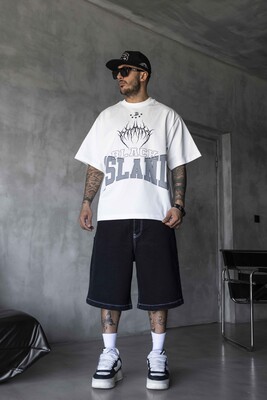 Black Island - Black Island Printed White T-shirt 1890