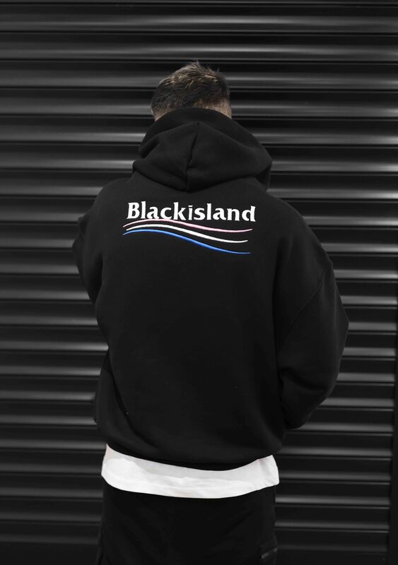 Black Island Zip Hoodie Black 1524 (5)