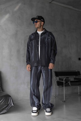 Black Island - Black Shirt With Spray 17121