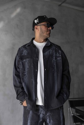 Black Island - Black Shirt With Spray 17121 (1)