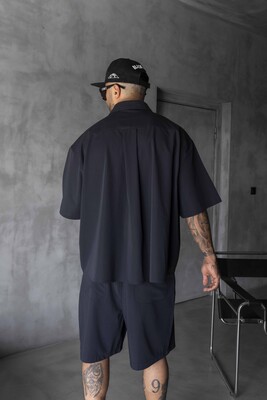 Black Striped Shirt 17246 - Thumbnail (3)