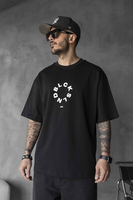 Black Island - BLCK SLND PRINTED T-SHIRT BLACK 1812 (1)