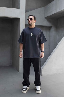 Black Island - Cross Printed Antra T-shirt 1889