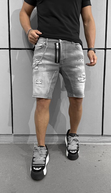  Denim Short Grey 16282 (3)