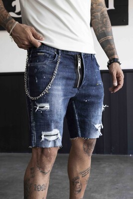 DENIM SHORT BLUE 16577 - Thumbnail