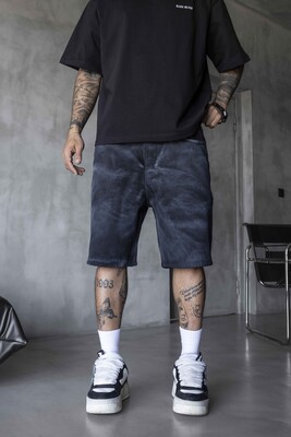Black Island - Denim Short Black 17207