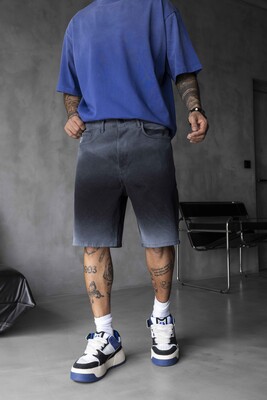 Black Island - Denim Short Black 17208 (1)