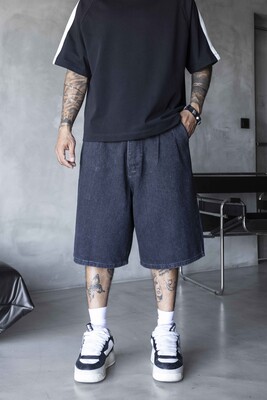 Black Island - Denim Short Black 17269