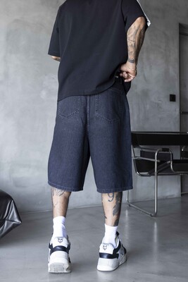 Denim Short Black 17269 - Thumbnail (3)