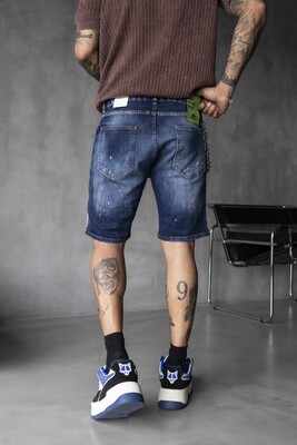 DENIM SHORT BLUE 16330 - Thumbnail (2)