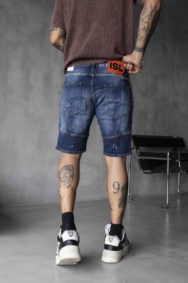 DENIM SHORT BLUE 16347 - Thumbnail (2)