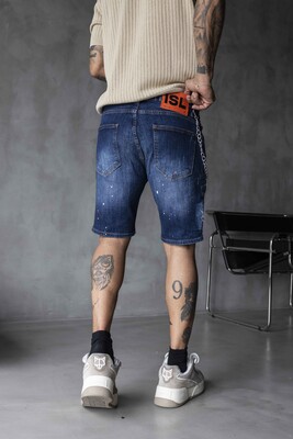 DENIM SHORT BLUE 16351 - Thumbnail (3)
