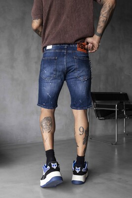 DENIM SHORT BLUE 16352 - Thumbnail (3)
