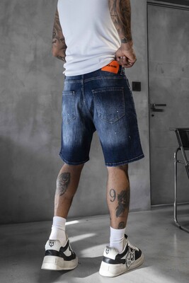 Denim Short Blue 17222 - Thumbnail (3)