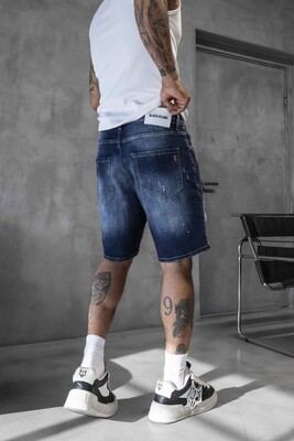 DENIM SHORT BLUE 17223 - Thumbnail (3)