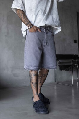 Black Island - Denim Short Pink 17242 (1)