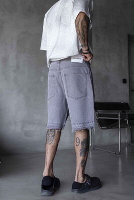 Denim Short Pink 17242 - Thumbnail (3)