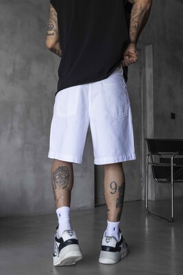 Denim Short White 17219 - Thumbnail (3)