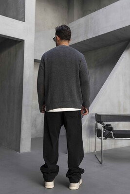 Distressed Knit Sweater Antra 1005 - Thumbnail (3)
