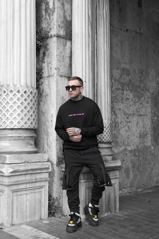 Don't Kill Your Art Black Sweatshirt 1659 (1)