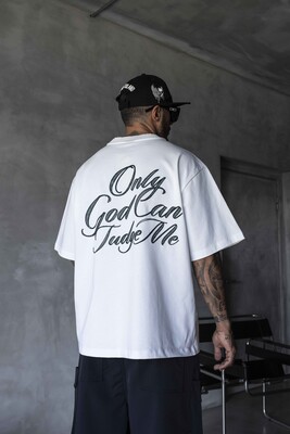 Embroidered T-shirt White 1900 - Thumbnail (2)