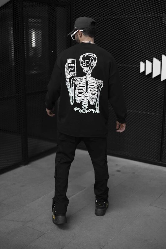 Black Island - Feel Good Black Sweatshirt 1661 (1)