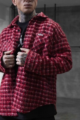 FLANNEL SHIRT RED 15367 - Thumbnail