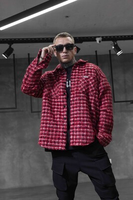 FLANNEL SHIRT RED 15367 - Thumbnail