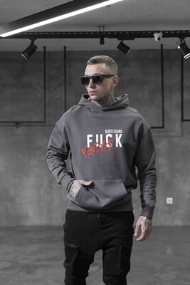 Forever Anthracite Hoodie 1523 - Thumbnail
