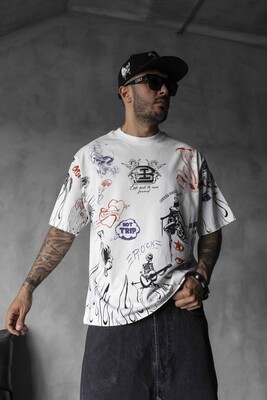 Black Island - Full Printed T-shirts White 1880 (1)