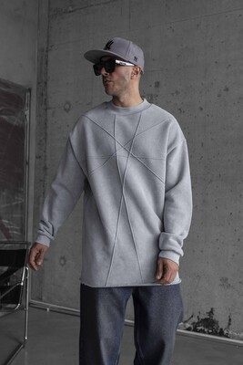 Black Island - Gray Sweatshirt 1645 (1)