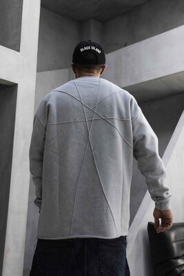 Gray Sweatshirt 1645 - Thumbnail (3)