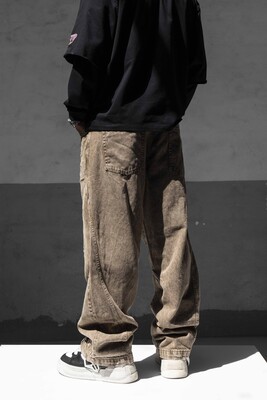 Green Baggy Jeans 17261 - Thumbnail (3)