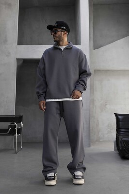 Black Island - Half Zip Relaxed Fit Antra Tracksuit 1947-60