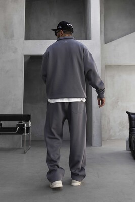 Half Zip Relaxed Fit Antra Tracksuit 1947-60 - Thumbnail (3)