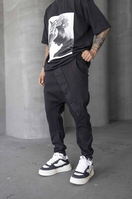 Jogger Pants Black 16485 - Thumbnail (2)