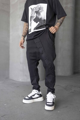 Jogger Pants Black 16485 - Thumbnail (3)