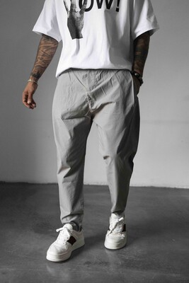 Parachute Jogger Pants Grey 16342 - Thumbnail (3)