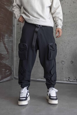 Black Island - Jogger Pants Black 16407