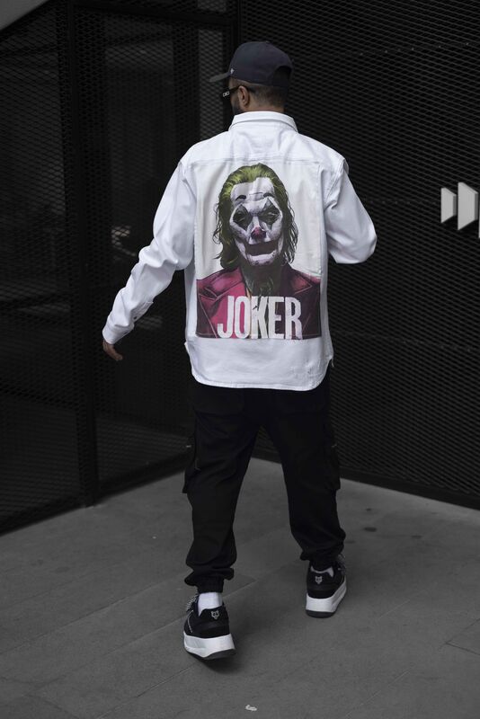 Joker Printed Denim Jacket 16360-1 (1)