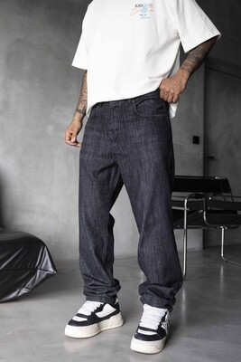Black Island - Loose Fit Black Jeans 17295 (1)