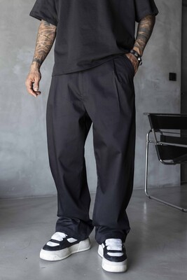 Black Island - Loose Fit Black Pant 17271 (1)